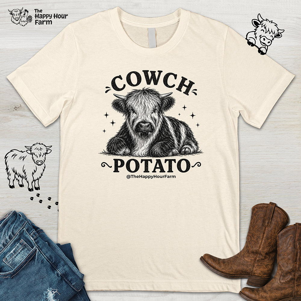 Cowch Potato Unisex Tee