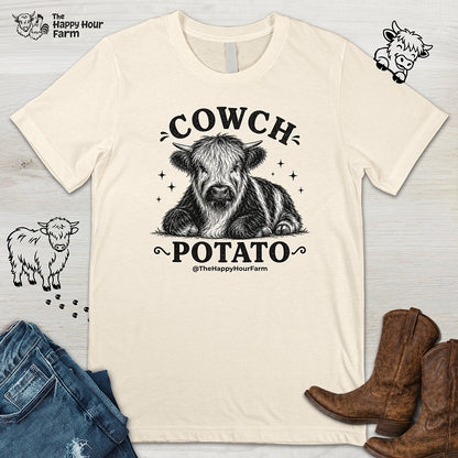 Cowch Potato Unisex Tee