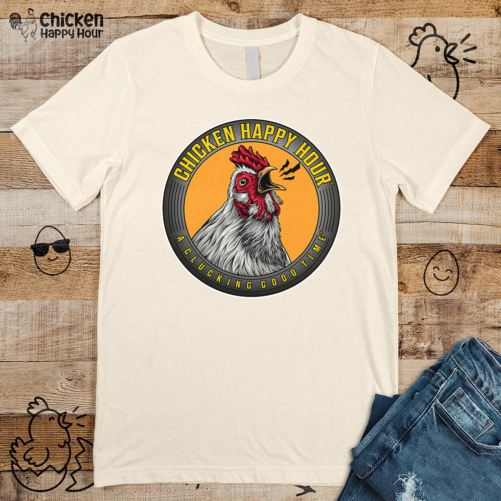 Chicken Happy Logo Unisex Tee