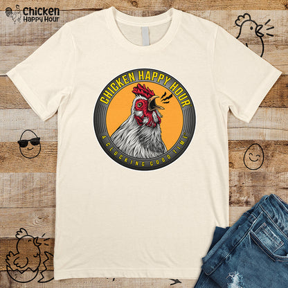 Chicken Happy Logo Unisex Tee