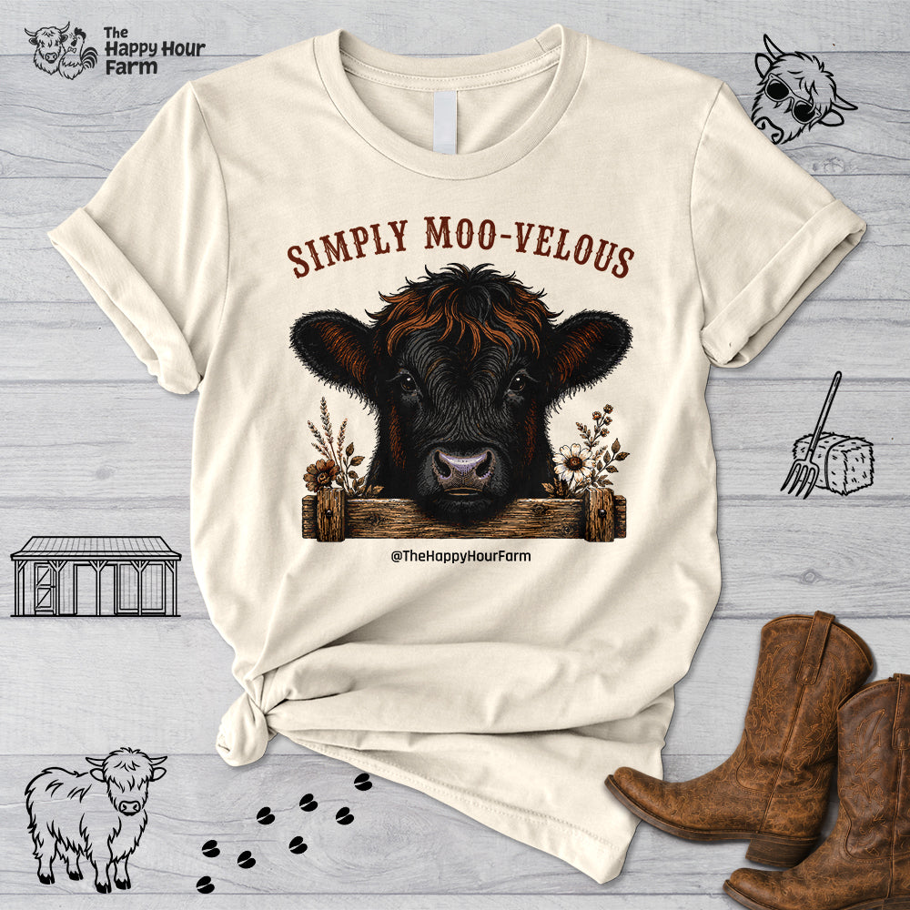 Simply Moo-Velous Unisex Tee
