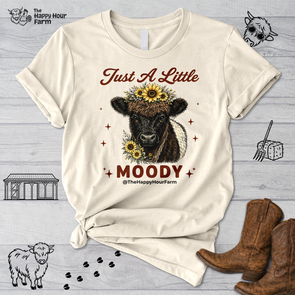 Just a Little Moody 2 Unisex Tee