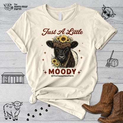 Just a Little Moody 2 Unisex Tee