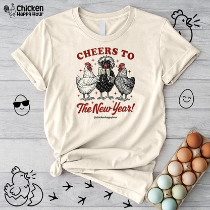 Cheers to The New Year Unisex Tee