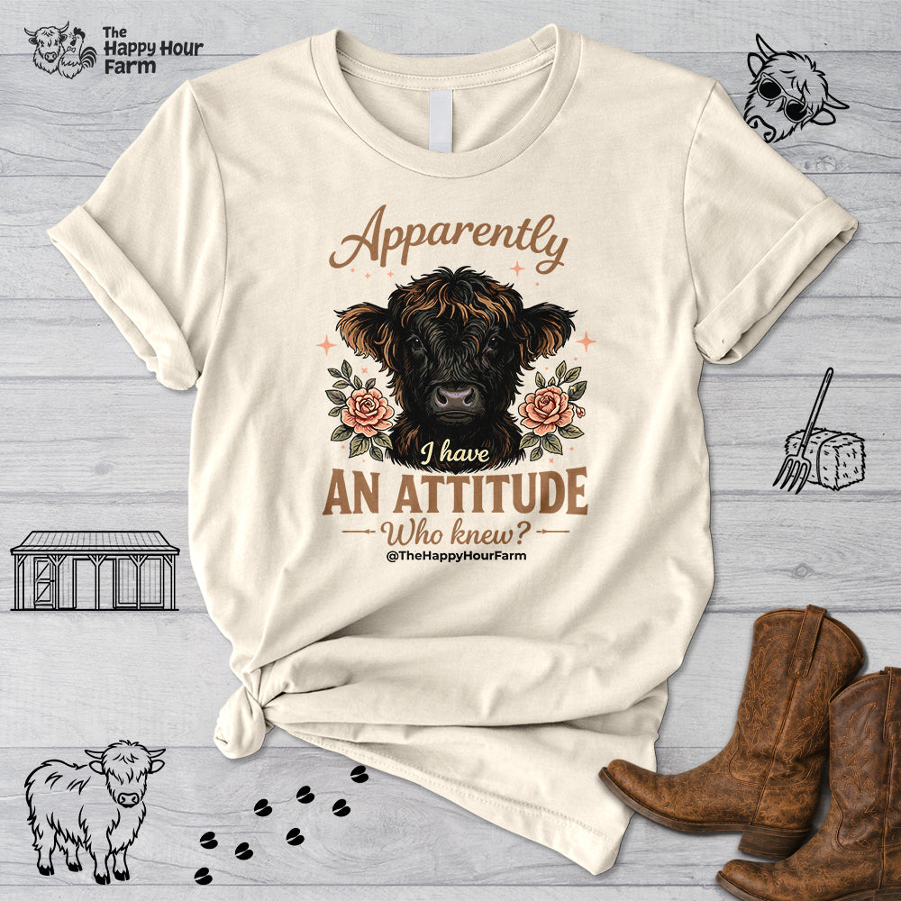 Apparently I Have an Attitude 2 Unisex Tee
