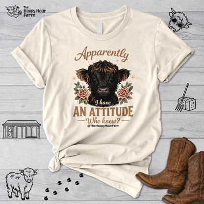 Apparently I Have an Attitude 2 Unisex Tee