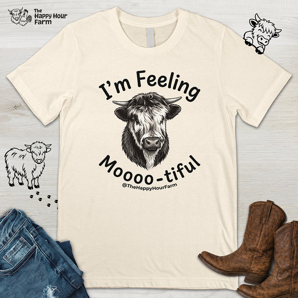 I'm Feeling Moooo-tiful Unisex Tee