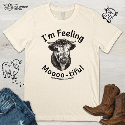 I'm Feeling Moooo-tiful Unisex Tee