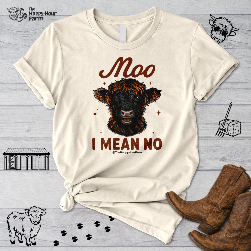 Moo I Mean No Unisex Tee
