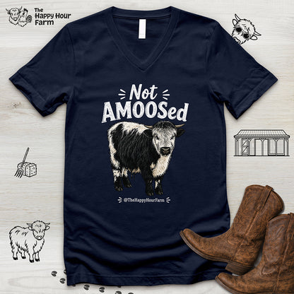 Not AMOOSed V-Neck Tee