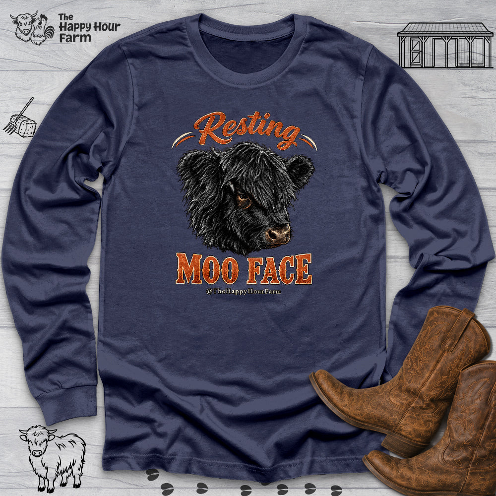 Resting MOO FACE Long Sleeve