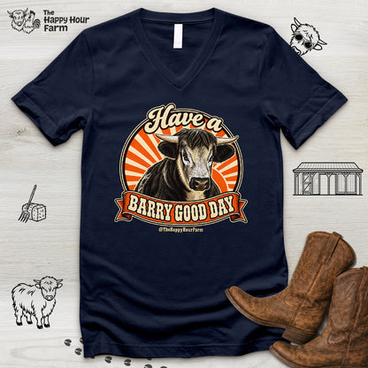 Have a BARRY Good Day V-Neck Tee