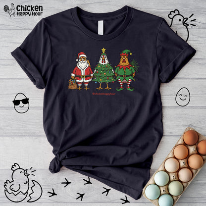 Christmas Chicken Unisex Tee
