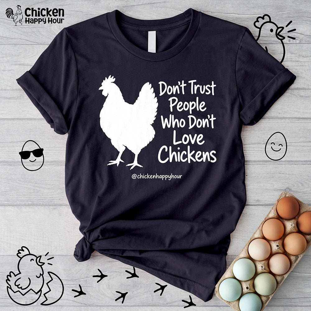 Who Don't Love Chickens Unisex Tee
