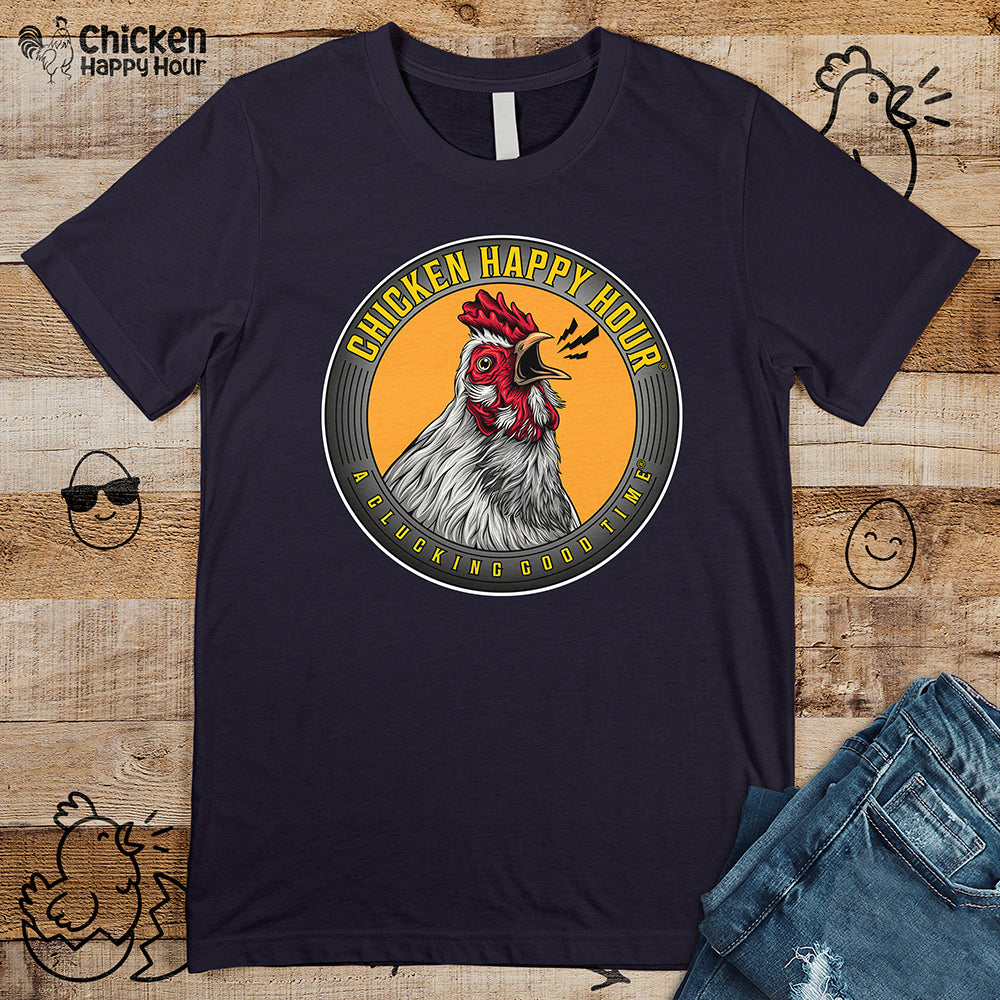 Chicken Happy Logo Unisex Tee