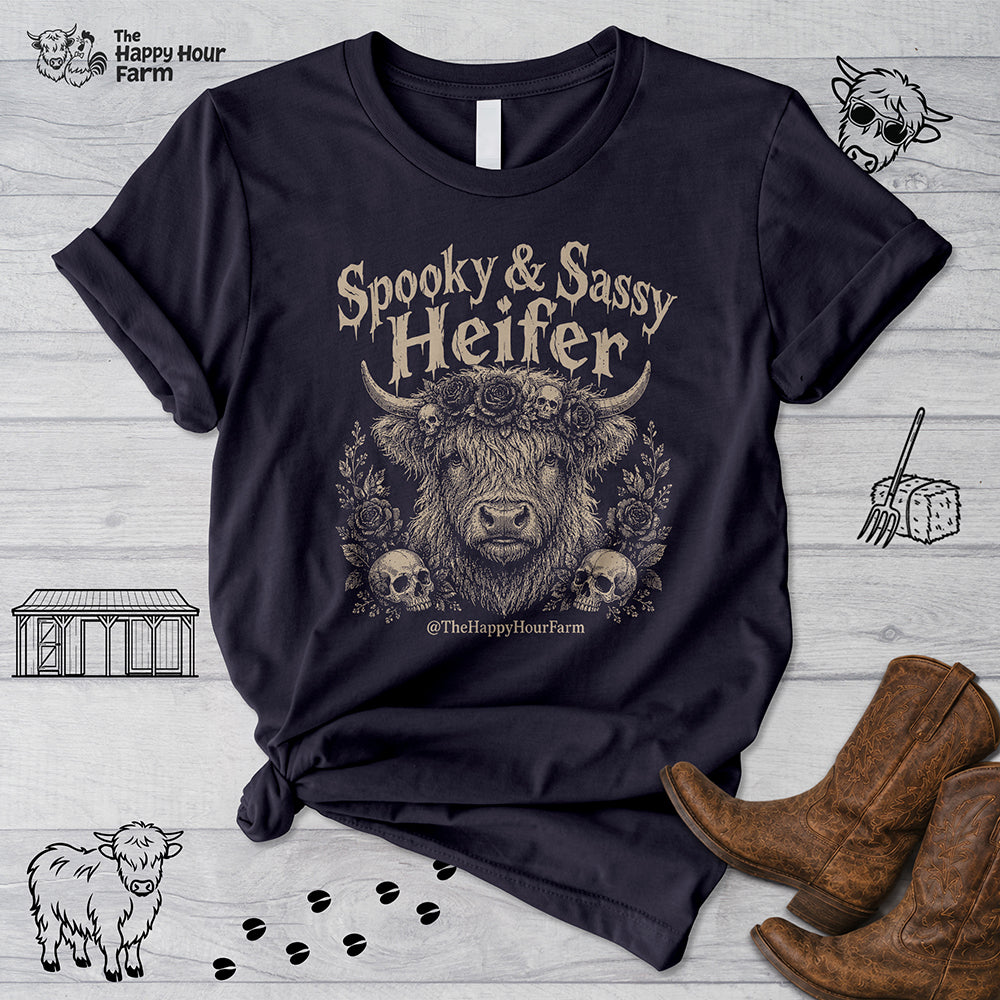 Spooky & Sassy Heifer Unisex Tee