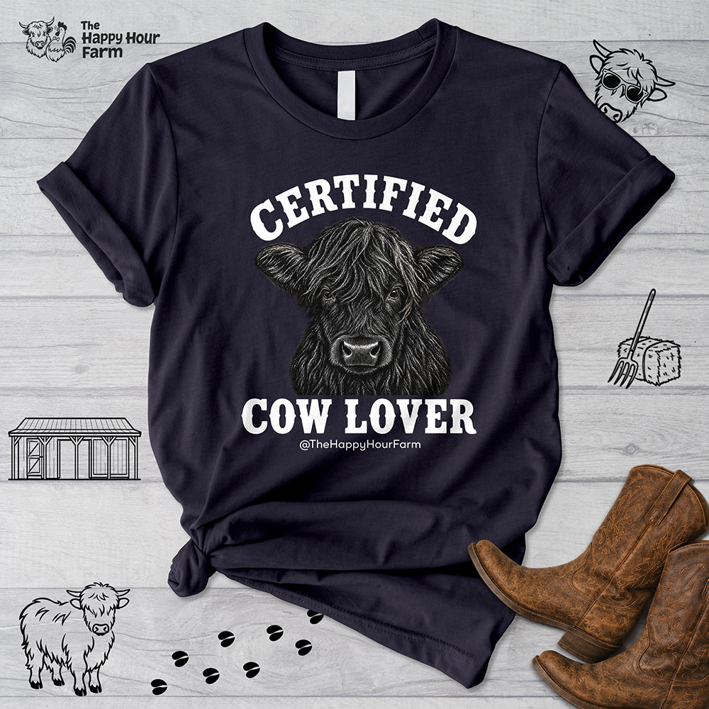 Certified Cow Lover Unisex Tee