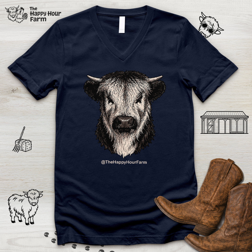 Too Cool To Chill V-Neck Tee