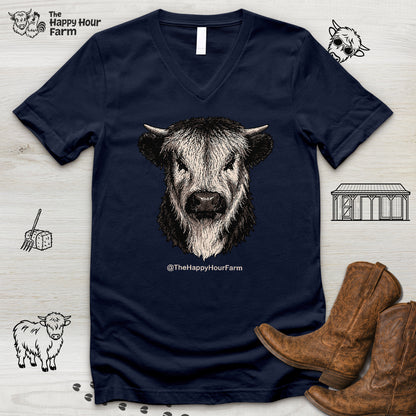 Too Cool To Chill V-Neck Tee