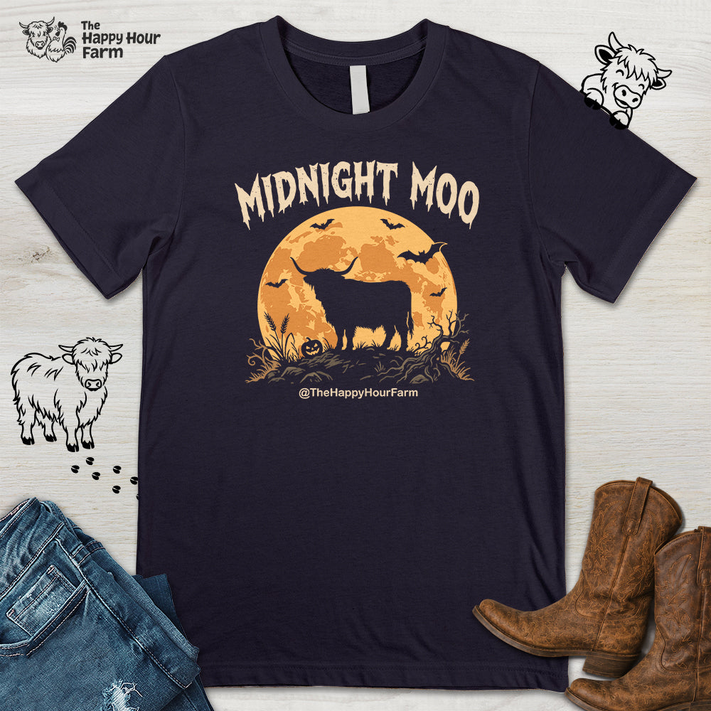Midnight Moo Unisex Tee