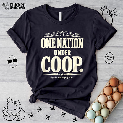 One Nation Under Coop Unisex Tee