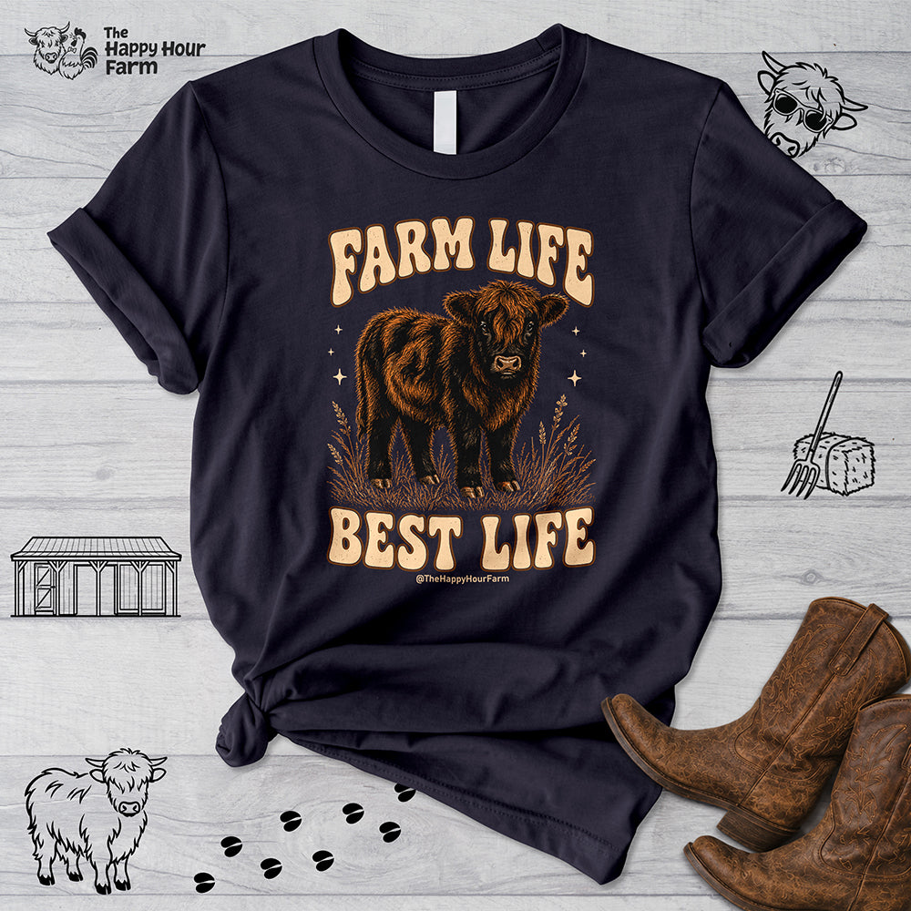 Farm Life Best Life Unisex Tee