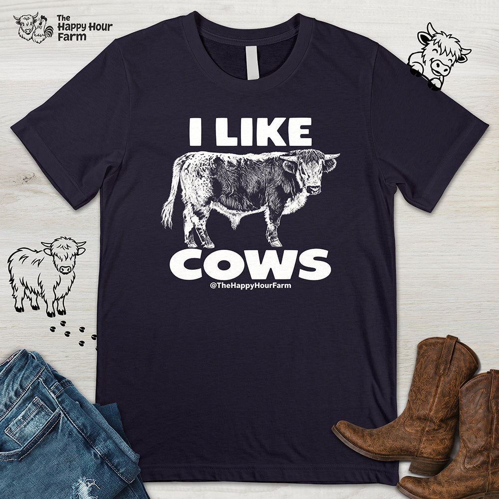 I Like Cows Unisex Tee