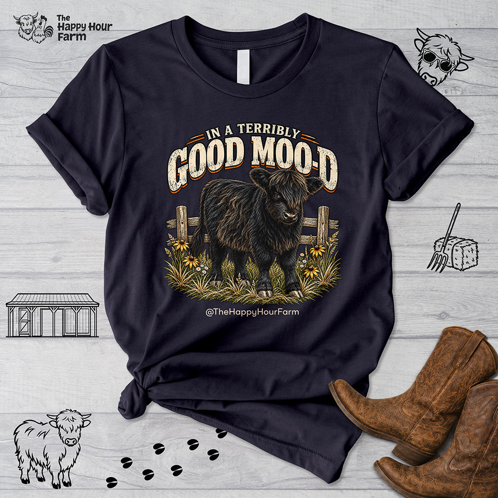 In a Terribly GOOD MOO-D Unisex Tee