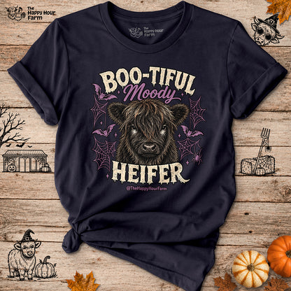 Bootiful Moody Heifer Unisex Tee