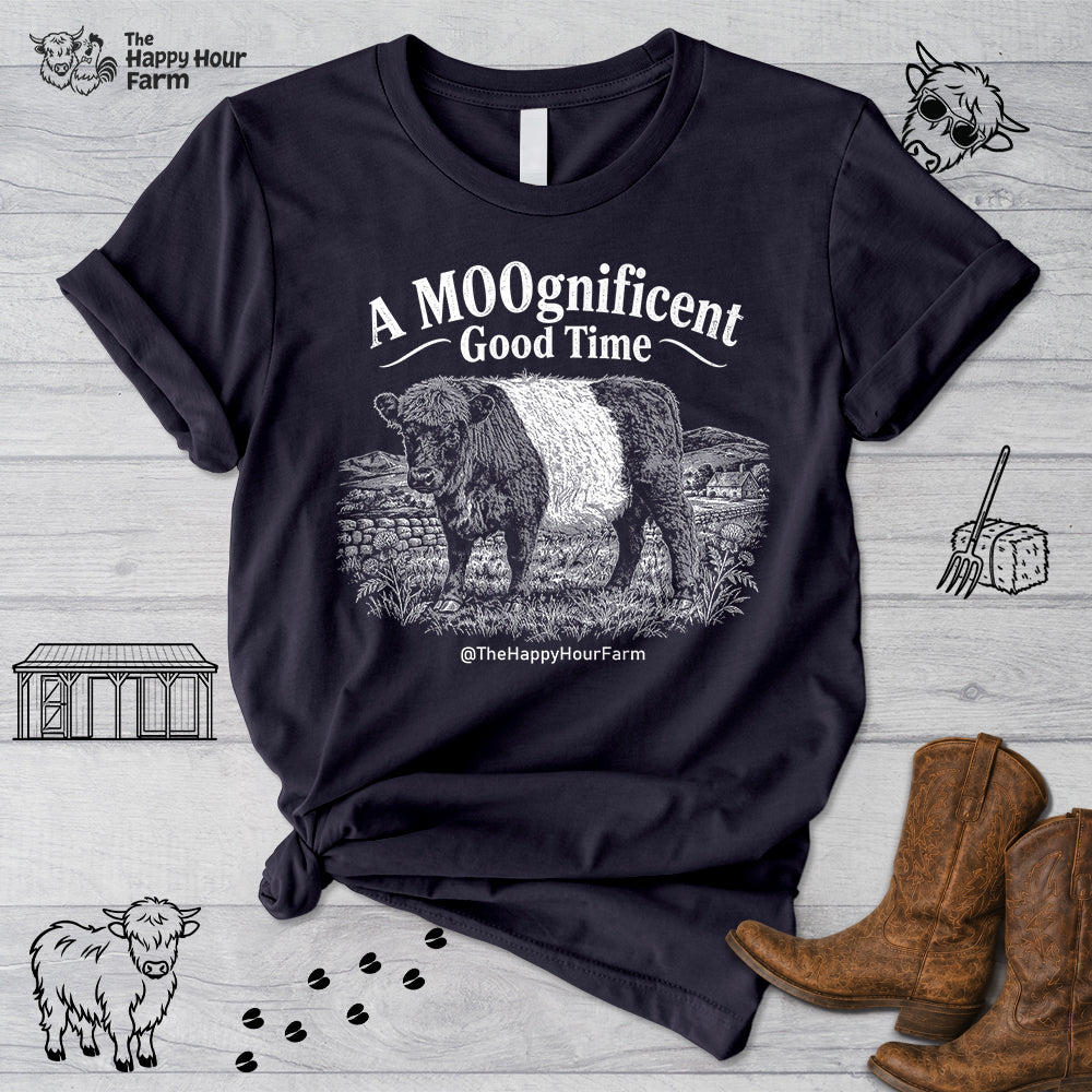 A MOOgnificent Good Time Unisex Tee