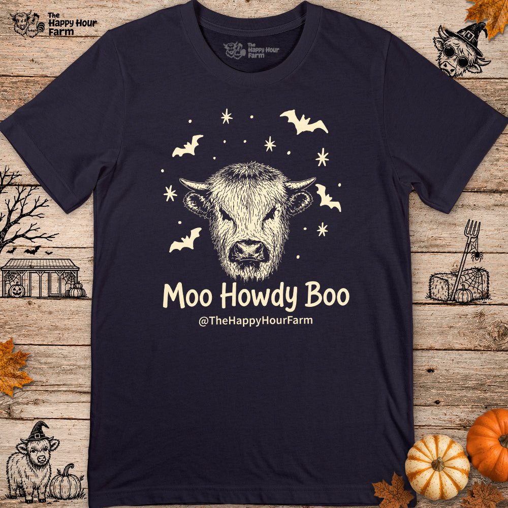 Moo Howdy Boo Unisex Tee