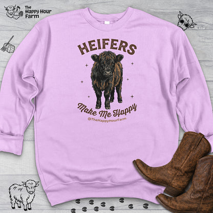 Heifers Make Me Happy Sweatshirt