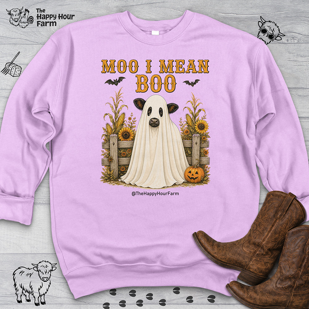Moo I Mean Boo 2 Sweatshirt