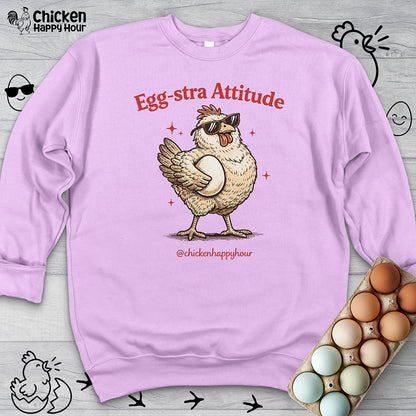 Egg-stra Attitude Sweatshirt