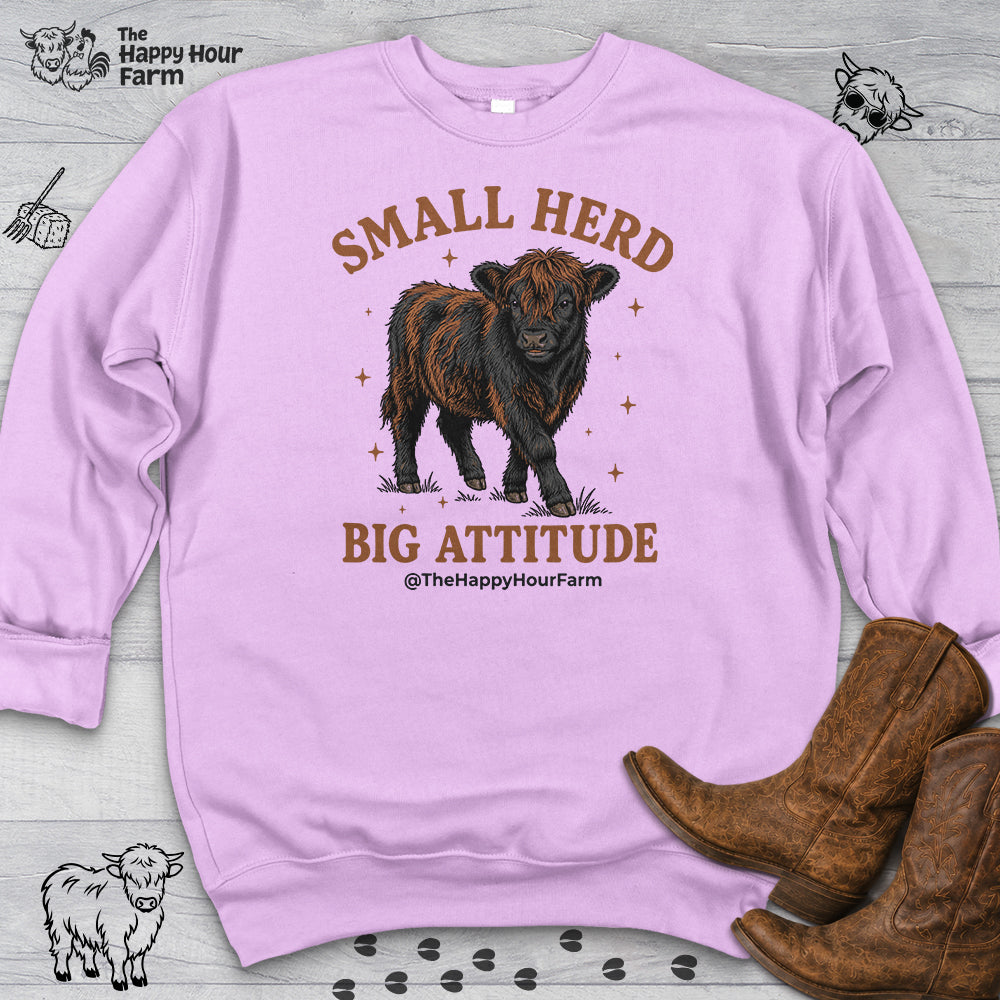 Small Herd Big Attitude Sweatshirt