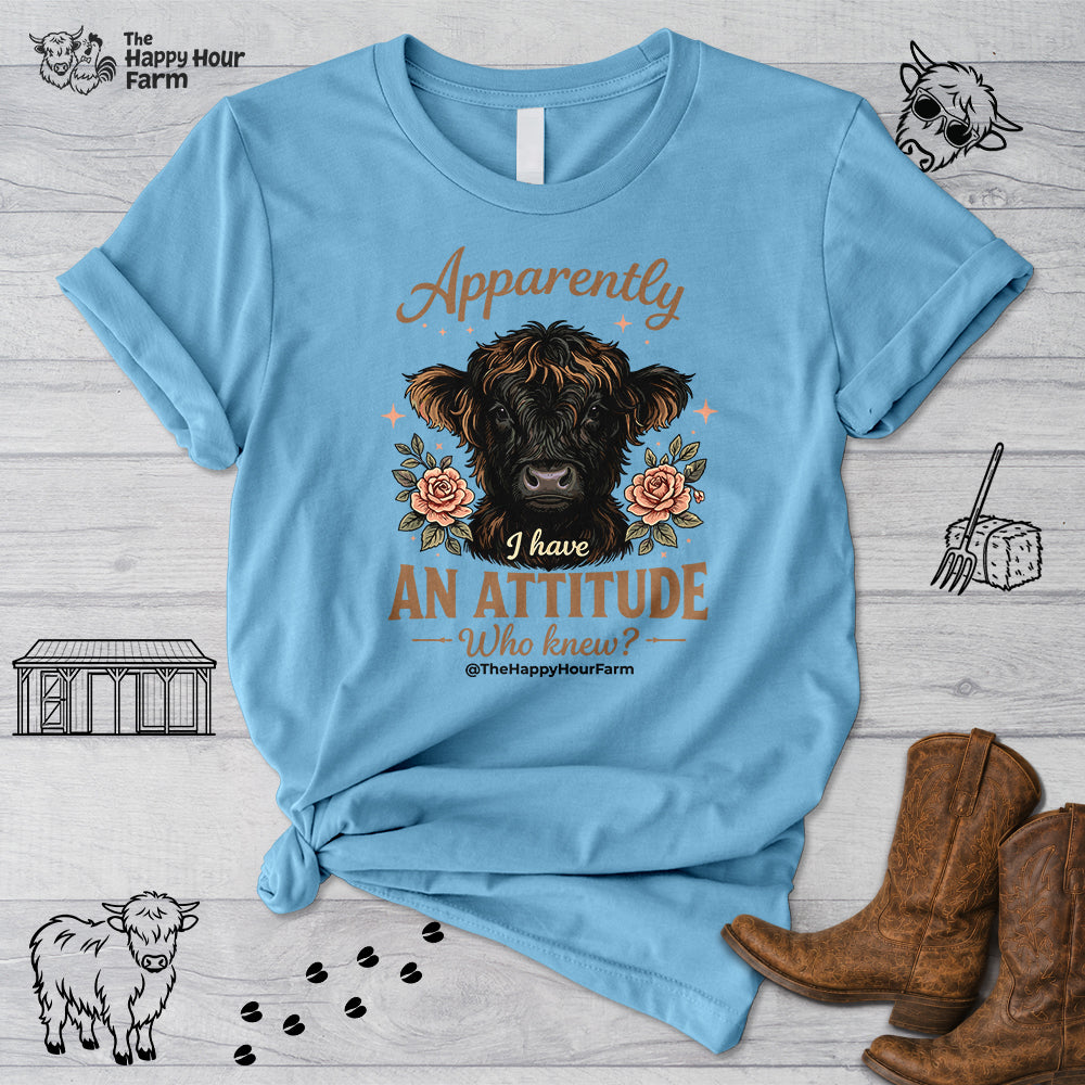 Apparently I Have an Attitude 2 Unisex Tee