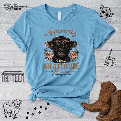 Apparently I Have an Attitude 2 Unisex Tee