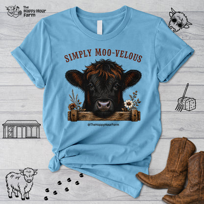 Simply Moo-Velous Unisex Tee