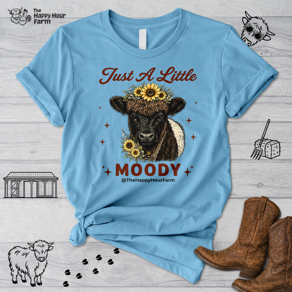 Just a Little Moody 2 Unisex Tee