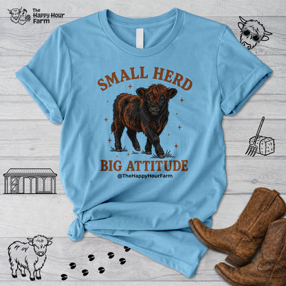 Small Herd Big Attitude Unisex Tee