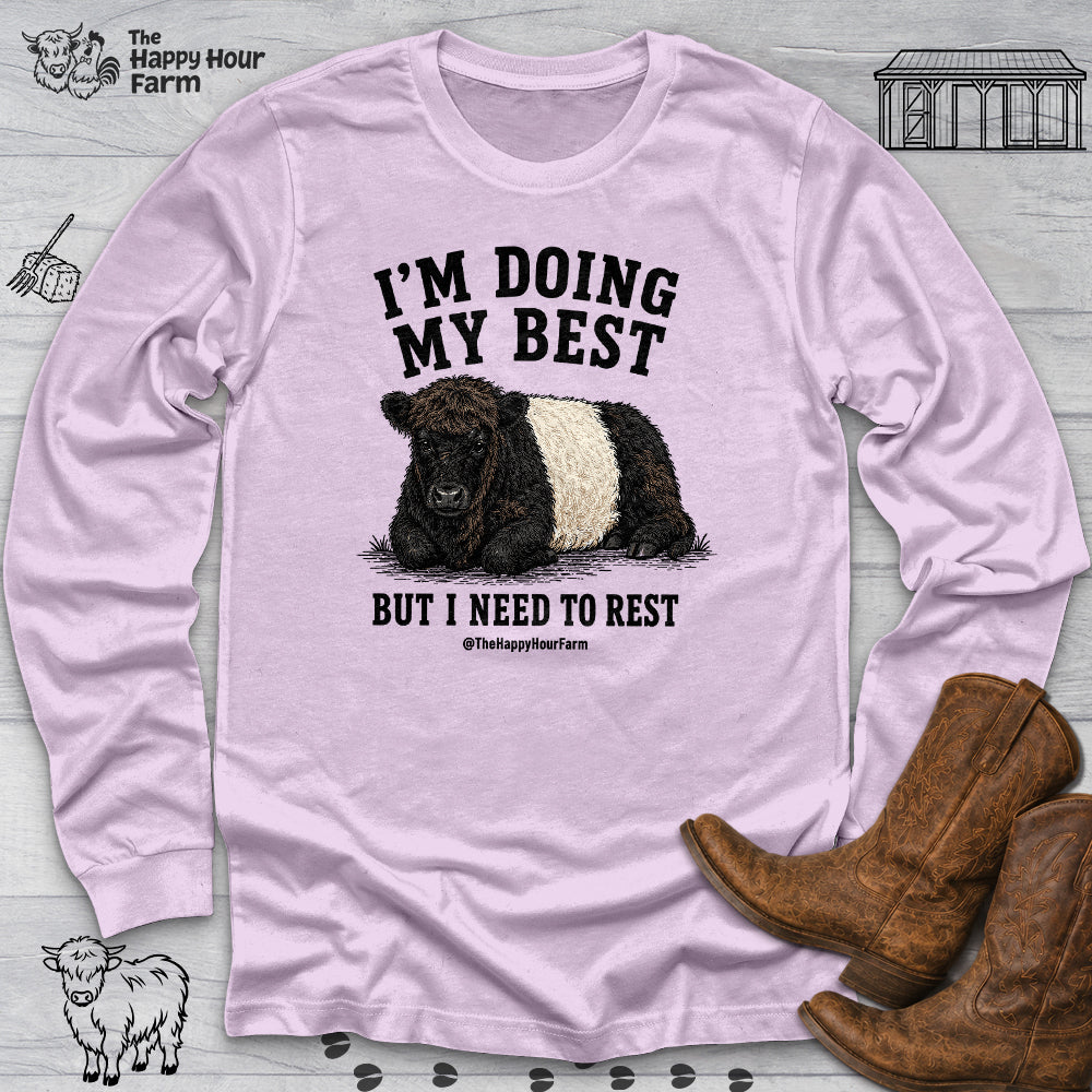 I'm Doing My Best Long Sleeve
