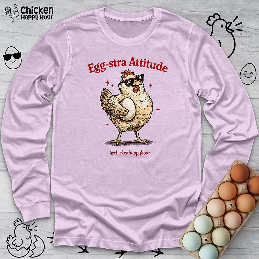 Egg-stra Attitude Long Sleeve