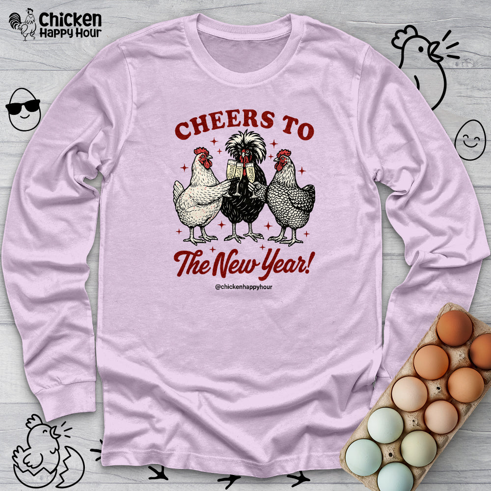 Cheers to The New Year Long Sleeve
