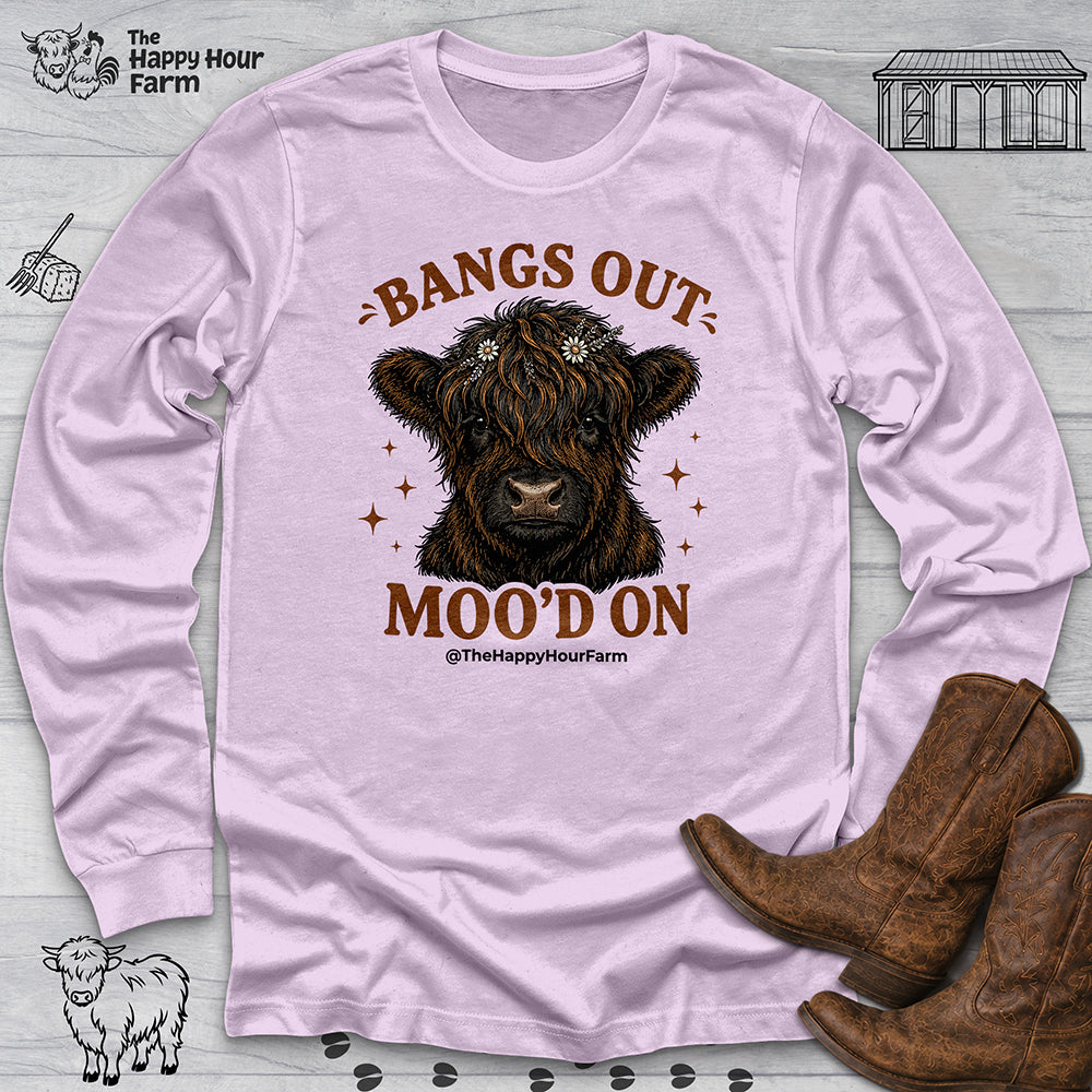 Bangs Out Moo'd On Long Sleeve