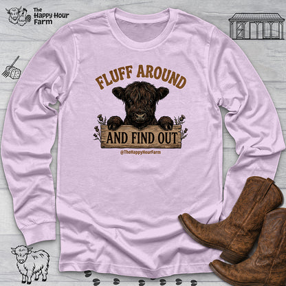 Fluff Around Long Sleeve