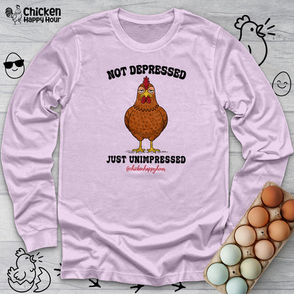 Not Depressed Long Sleeve