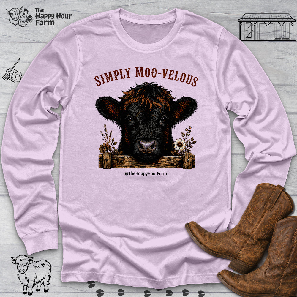 Simply Moo-Velous Long Sleeve