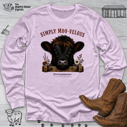 Simply Moo-Velous Long Sleeve