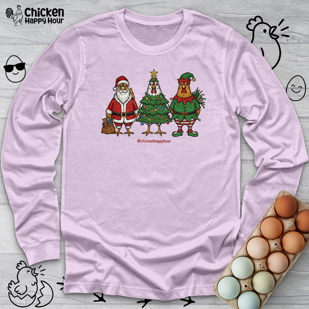 Christmas Chicken Long Sleeve