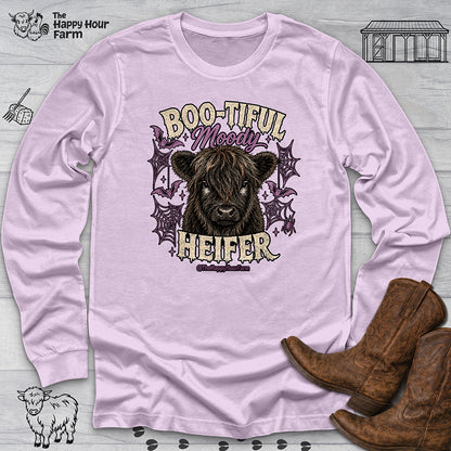 Bootiful Moody Heifer Long Sleeve